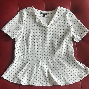 Banana Republic White Blouse